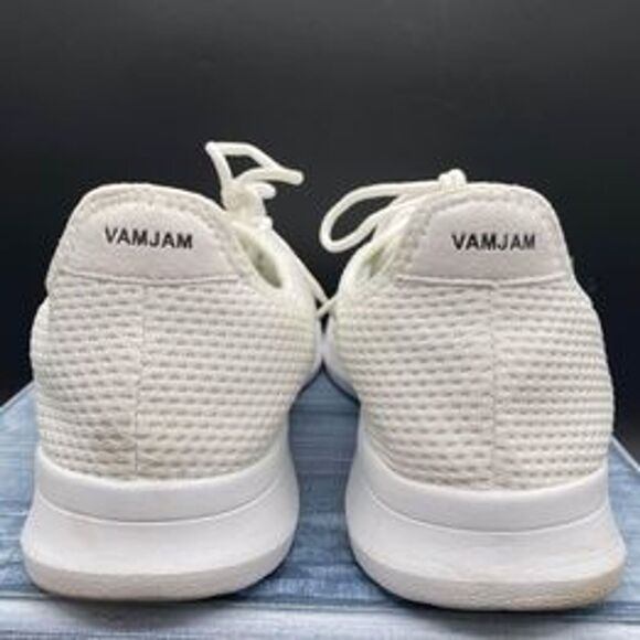 VAMJAM Womens Ultra Lightweight Running Sneaker White Size 12 - Picture 4 of 9